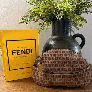 Fendi Vintage Zucchino FF Monogram Clutch/Pouch